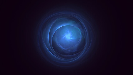 3D rendering abstract circle light background
