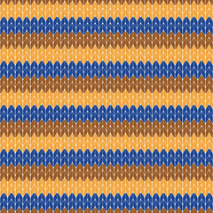 Brown and blue outfit in seamless pattern, fabric, nordic fabric, fabric pattern, cloth