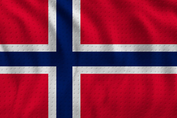 Fototapeta premium National flag of Norway. Background with flag of Norway