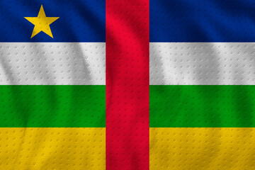 National flag ofCentral Arican Republic. Background  with flag ofCentral Arican Republic