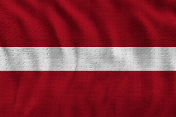 National Flag of Latvia. Background  with flag  of Latvia