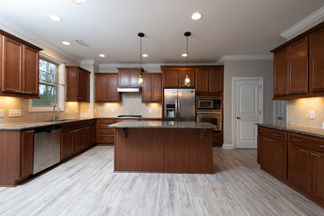 modern kitchen interior