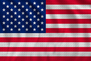 Fototapeta premium National flag of United States of America. USA. Background with flag of United States of America. USA