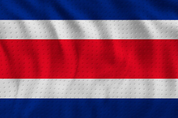 National flag of Сosta-rica. Background  with flag of Сosta-rica.