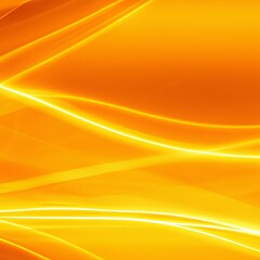 Abstract orange swoosh background with soft smooth elegant waves. Generative AI