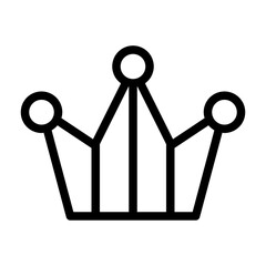 crown icon line style