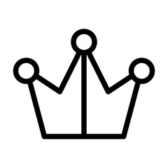 crown icon line style