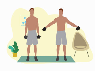 shoulder exercise illustration