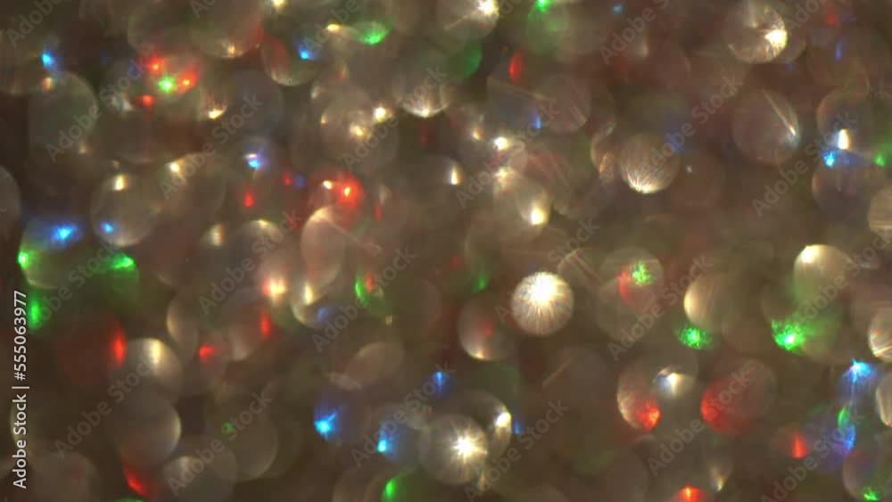 Canvas Prints natural bokeh light leaks effect. light bokeh circles with multicolor moving lights. lens flare shim