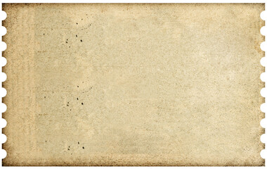 PNG Old Empty Paper Sheet Isolated Transparent Background