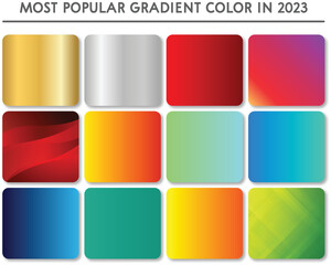 Gradient color plates