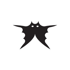 illustration vector graphic of animal bat.