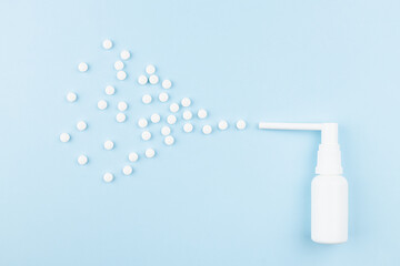 Medical and treatment background - remedies for prevent and teraphy disease, flu, common cold,...