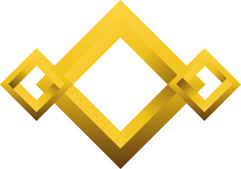 luxury gold ornament