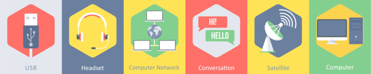 usb, headset, computer network