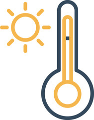 Temperature meter Vector Icon
