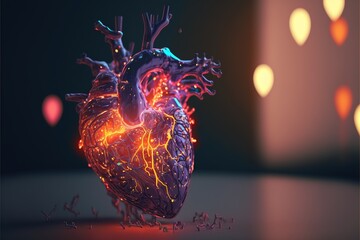 Digital illustration about human organs.