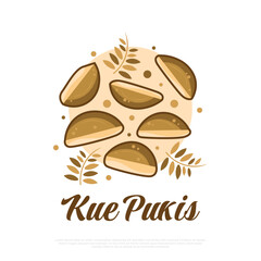 Illustration of Kue Pukis, Indonesian Traditional Cake