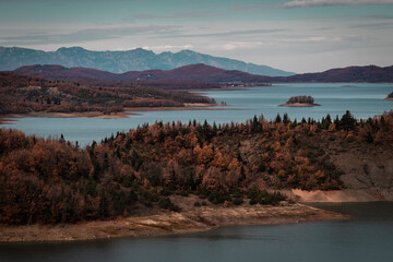 lake in the mountains