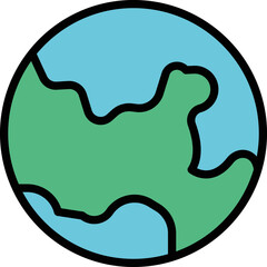Earth Vector Icon
