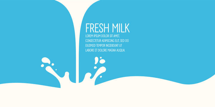 The original concept poster to advertise milk.
