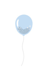 パステルカラーの風船