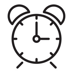 Illustration of Alarm Clock design Icon