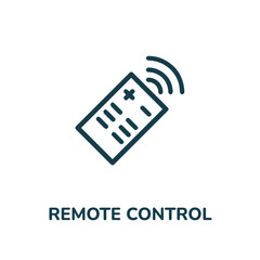 remote control icon vector. controller icon vector symbol illustration. modern simple vector icon for your design. wireless control icon vector	
