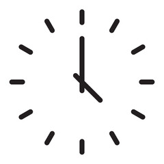 Illustration of Clock design Icon