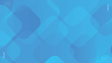 Blue background with geometric shapes for powerpoint background, banners, posters, brochures, and advertisements