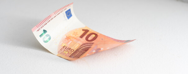 European banknotes, Euro currency from Europe, Euros.