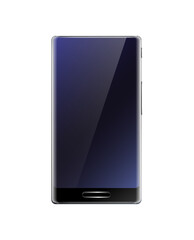 Realistic Frameless Smartphone Composition