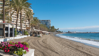 Strand Mabella, Andalusien