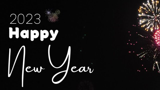 Premium Happy new year wish image