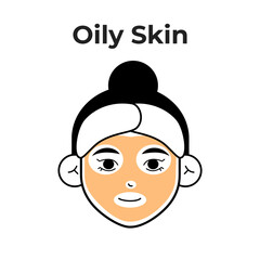 oily skin Type
