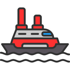 Cruise Ship Icon