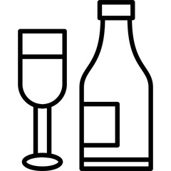 Champagne Icon