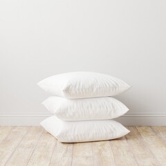 Fototapeta na wymiar White Pillow | Blank Pillow | Pillow Mockup | Pillow | Interior Pillow | Pillows Mockup | Pillow Mock-up