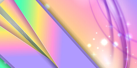 Vector abstract wave  colorful wave landing page flat background vector design