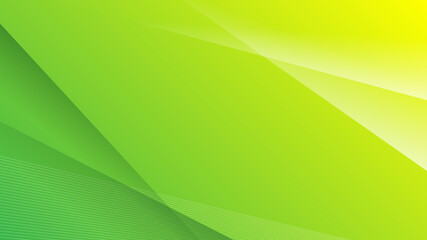 Modern Abstract Background Triangle Lines Motion and Green Yellow Gradient Color
