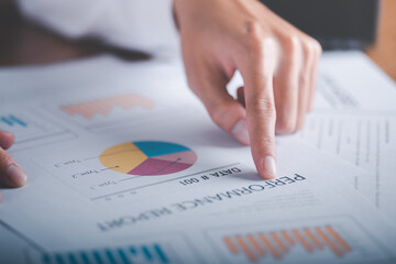 Analysts monitor business growth performance ,From the annual report,To analyze the achievement of...