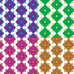 Vector seamless pattern. Simple design for wrapping, wallpaper, textile