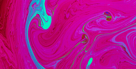 pink abstract painting, liquid art style painted with oil