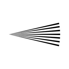 Spray of water icon isolate on transparent background.	