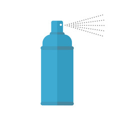 spray bottle isolate on transparent background.