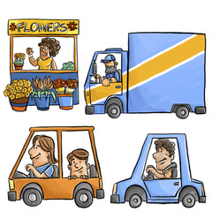 Illustration System vehicles