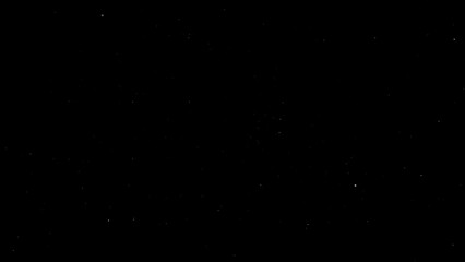 simple space background, white stars on a black background.