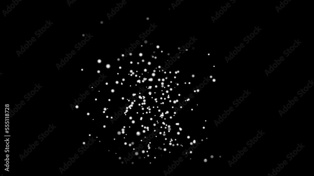 Poster abstract background with beautiful white cicles.