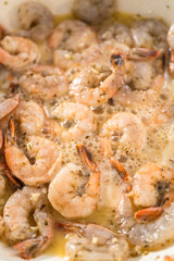 Garlic Shrimp Pasta with Spinach