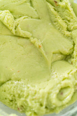 Pistachio fudge